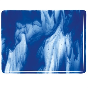 Bullseye 2047-0030 Blue-Transp. Streaky 3 mm